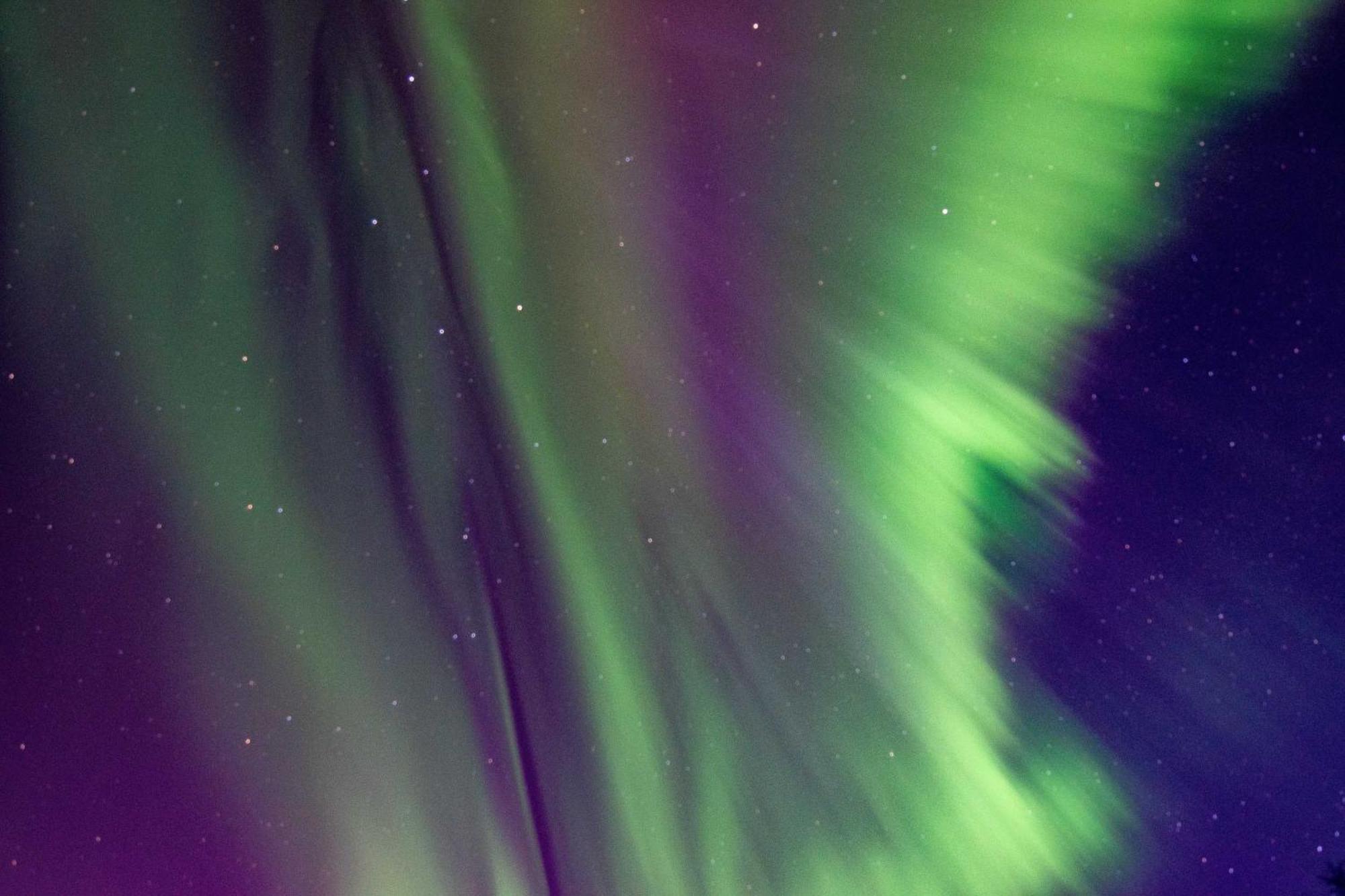 North Pole Riverside Log Cabin On-Site Aurora Viewing! מראה חיצוני תמונה